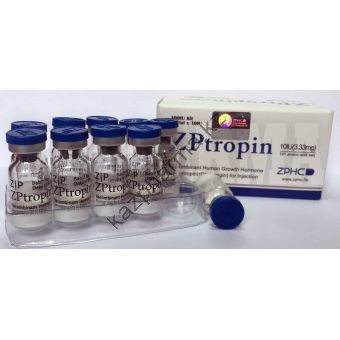 Гормон роста ZPtropin Соматропин 10 флаконов 100IU (333 мкг/IU) - Шымкент