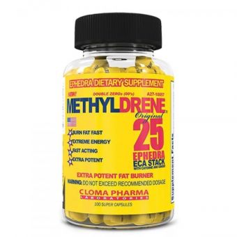 Жиросжигатель Methyldrene 25 (100 капсул)  - Шымкент