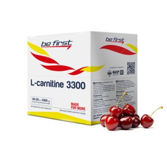 L-carnitine 3300 мг Be First (20 ампул по 25 мл) - Шымкент