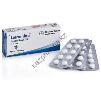 Letromina (Летрозол) Alpha Pharma 30 таблеток (1таб 2.5 мг) - Шымкент