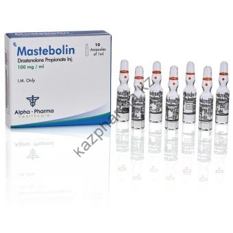 Mastebolin (Мастерон) Alpha Pharma 10 ампул по 1мл (1амп 100 мг) - Шымкент