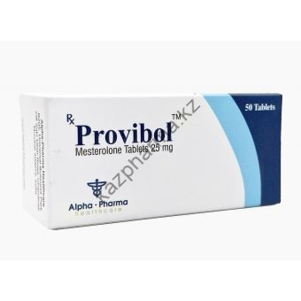 Provibol (Провирон, Местеролон) Alpha Pharma 50 таблеток (1таб 25 мг) - Шымкент