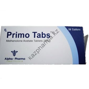 Примоболан Primo Tabs Alpha Pharma 50 таблеток (25 мг/1 таблетка)  - Шымкент