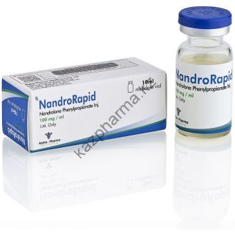 Нандролон фенилпропионат NandroRapid (Дураболин) Alpha Pharma балон 10 мл (100 мг/1 мл) - Шымкент