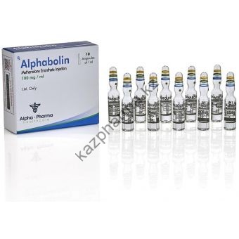 Примоболан Alpha Pharma (Alphabolin) 10 ампул по 1мл (1амп 100 мг) Шымкент