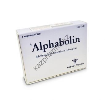 Alphabolin Метенолон энантат Alpha Pharma 5 ампул по 1мл (1амп 100 мг) - Шымкент