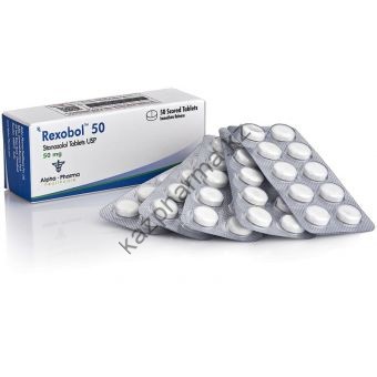 Станозолол Rexobol Alpha Pharma 50 таблеток (1таб 50 мг) Шымкент