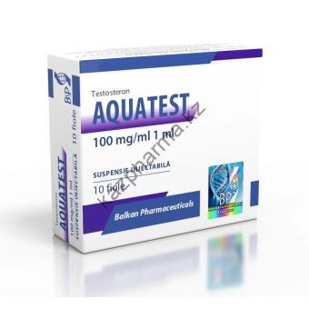 Aquatest (Суспензия Тестостерона) Balkan 10 ампул по 1мл (1амп 100 мг) - Шымкент