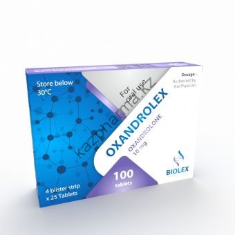 Оксандролон Biolex 100 таблеток (1 таб 10 мг) - Шымкент