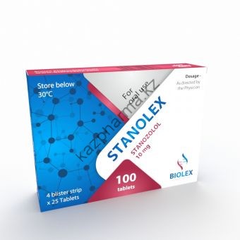 Станозолол Biolex 100 таблеток (1таб 10мг) - Шымкент