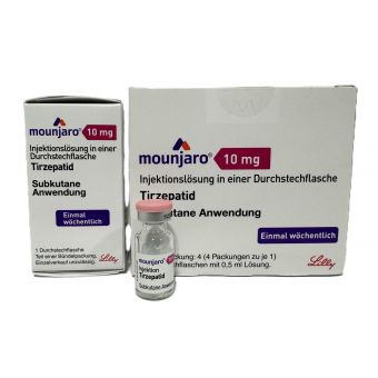 Mounjaro (Tirzepatide) раствор для п/к введ. 4 флакона 0,5 мл по 10 мг  Шымкент