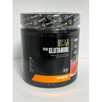 BCAA+Glutamine Maxler 300 грамм (30 порц) Шымкент