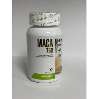 Бустер тестостерона Maxler MACA 750 90 капсул по 750 мг Шымкент