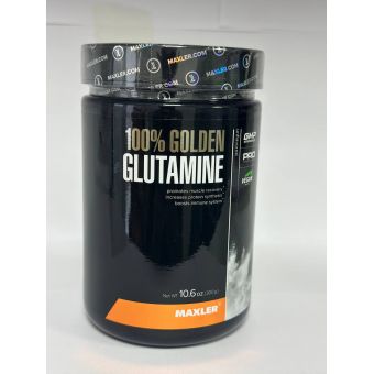 Глютамин Maxler 100% Golden 300 грамм (60 порц) Шымкент