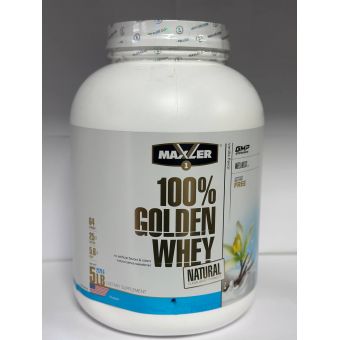 Протеин Maxler 100% Golden Whey Natural 5 lbs 2270 грамм (64 порц) Шымкент