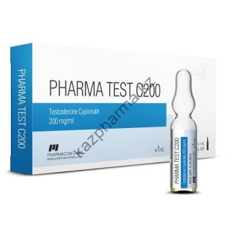 Тестостерон ципионат Фармаком (PHARMATEST C200) 10 ампул по 1мл (1амп 200 мг) - Шымкент