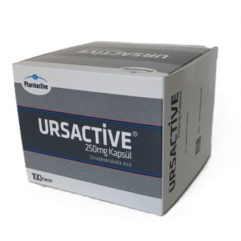 Урсосан Ursactive Pharmactive 250мг/1 капсула (100 капсул) Шымкент