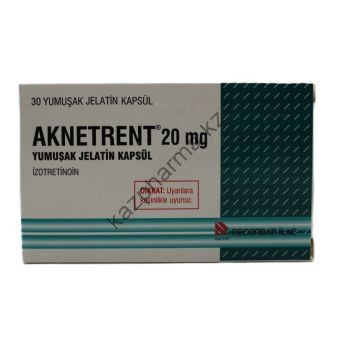 Роаккутан Aknetrent 30 таблеток (1 таб 20 мг) Шымкент