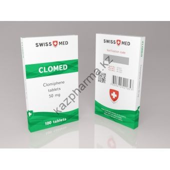 Кломид Swiss Med Clomed 50 таблеток (1таб 50мг) - Шымкент