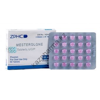 Mesterolone (Провирон) ZPHC 50 таблеток (1таб 50 мг) - Шымкент