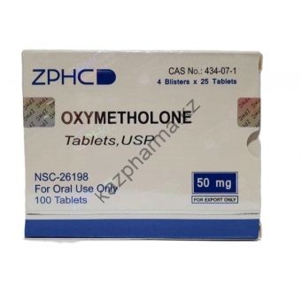 Оксиметолон ZPHC (Oxymetholone)  50 таблеток (1таб 50 мг) - Шымкент