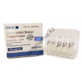 Винстрол ZPHC (Stanozolol Suspension) 10 ампул по 1мл (1амп 50 мг) - Шымкент