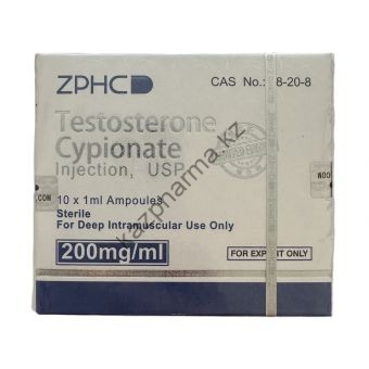Тестостерон ципионат ZPHC (Testosterone Cypionate) 10 ампул по 1мл (1амп 250 мг) - Шымкент