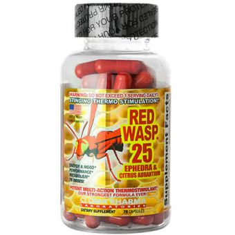 Жиросжигатель Cloma Pharma Red Wasp 25 (75 капсул) - Шымкент