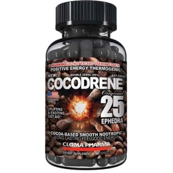 Жиросжигатель ClomaPharma Cocodrene 25 (90 капсул) - Шымкент